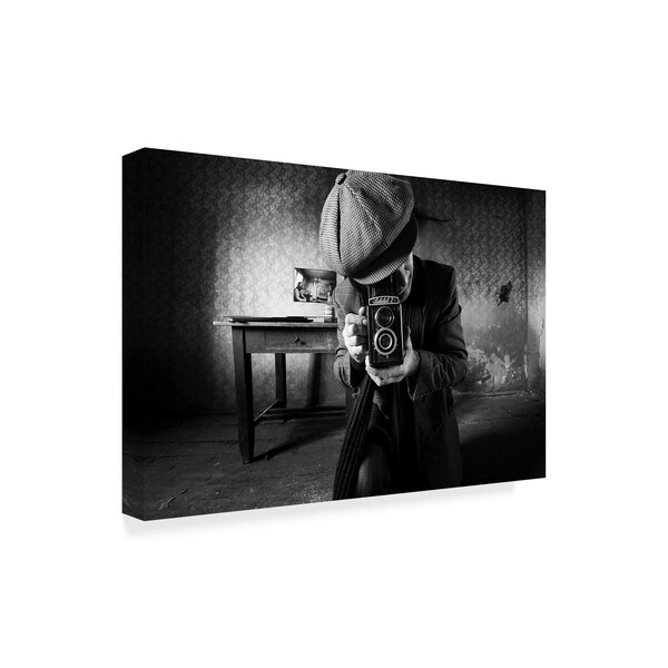 Mario Grobenski 'The Shot Camera' Canvas Art,22x32